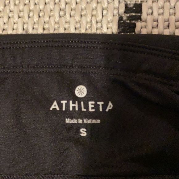 black athletes leggings very good condition - Picture 1 of 4